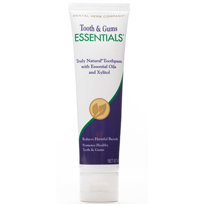Dental Herb Company Essentials Toothpaste - Fluoride-Free, SLS-Free, All-Natural Gum Care (4 oz)