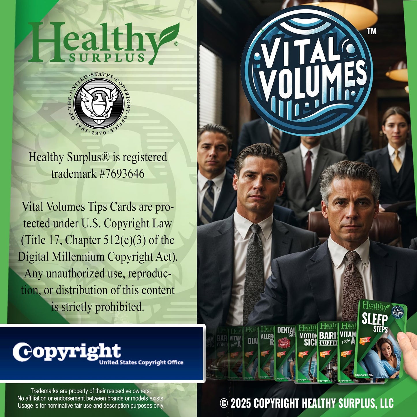 Equate Mint Flossers 150 Count & Vital Volumes Dental Tips Card Bundle | Dental Hygiene