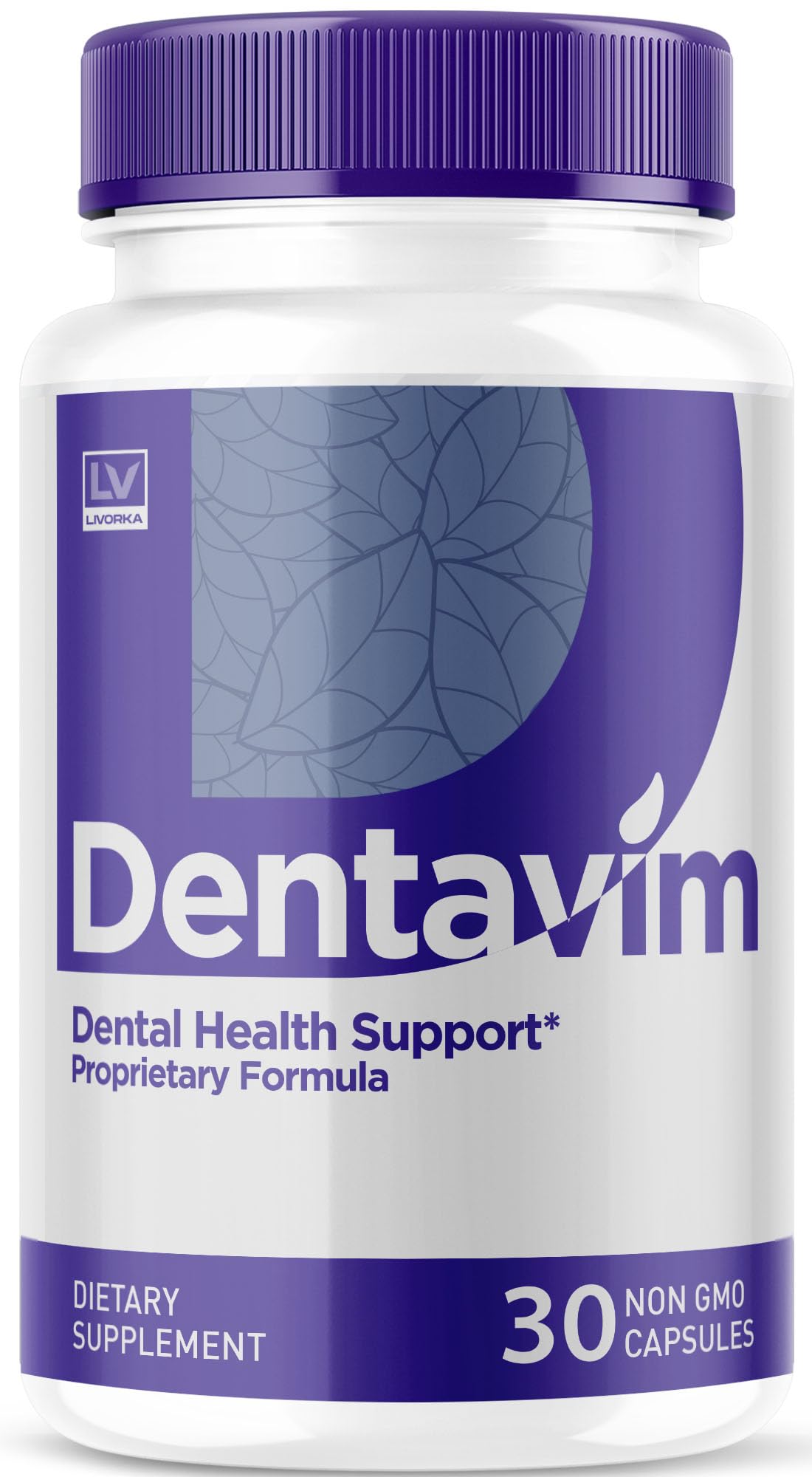 Dentavim Capsules - All Natural Oral Health Vitamins (30 Pills)