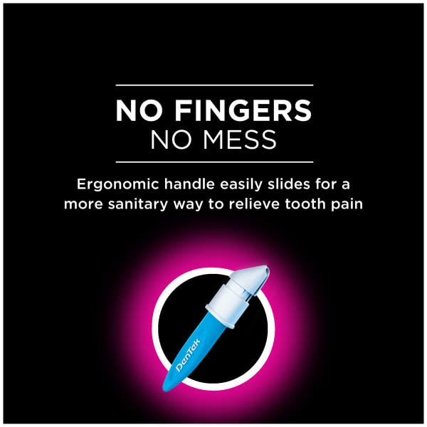 DenTek Instant Oral Pain Relief Maximum Strength Kit for Toothaches - 2-Pack (50-Count per Pack)