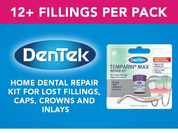 DenTek Temparin Filling Material – Single Item (Temporary Tooth Filling)