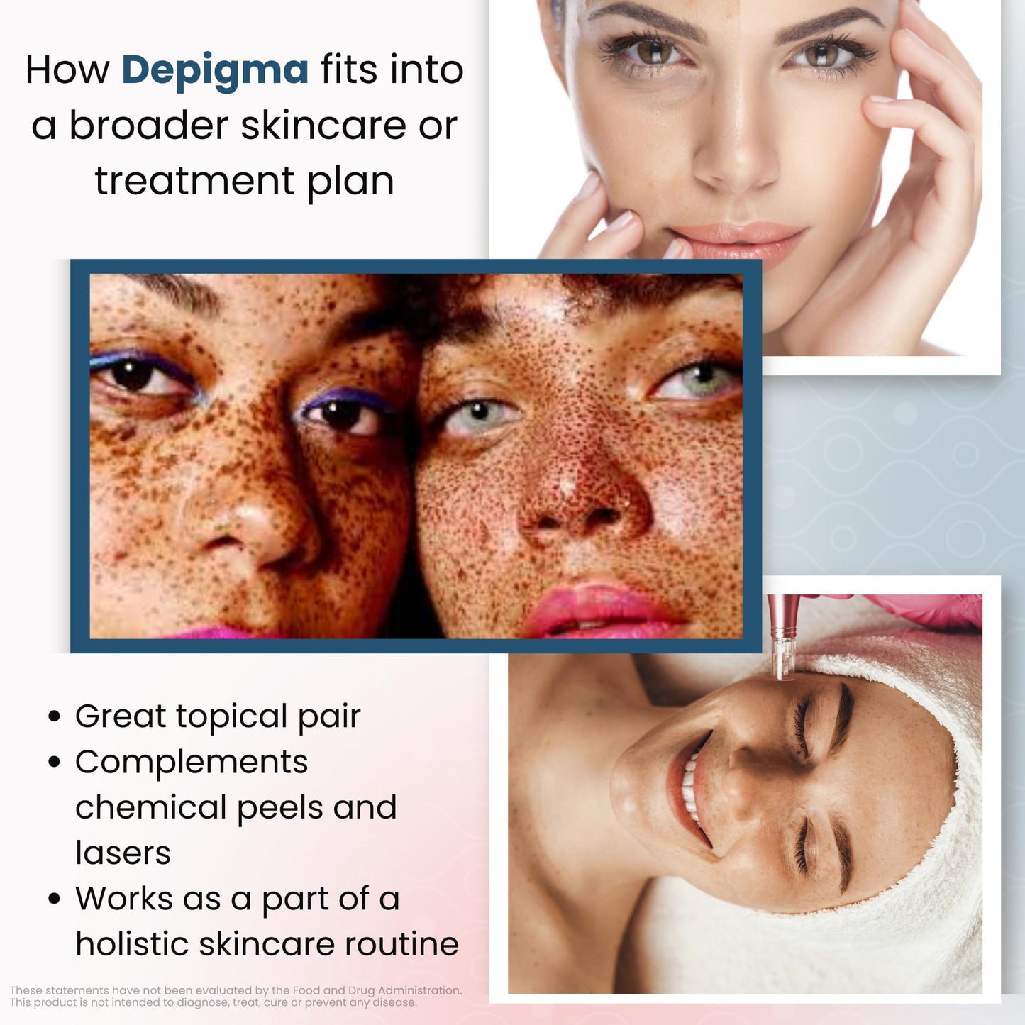 GlocalCare Depigma Support Reduction of Hyperpigmentation, Melasma & Dark Spots with Glutathione, Polypodium Leucotomos, Grape Seed & Marigold Extract