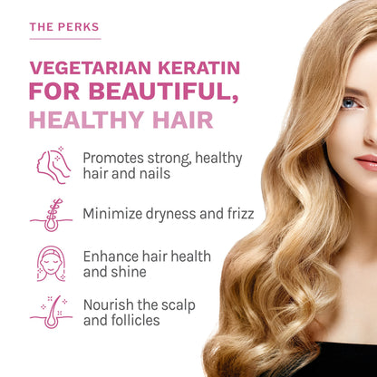 Reserveage Ultra Collagen Booster & Keratin Hair Booster – Dermaval, Biotin & Resveratrol | Hair & Skin Support
