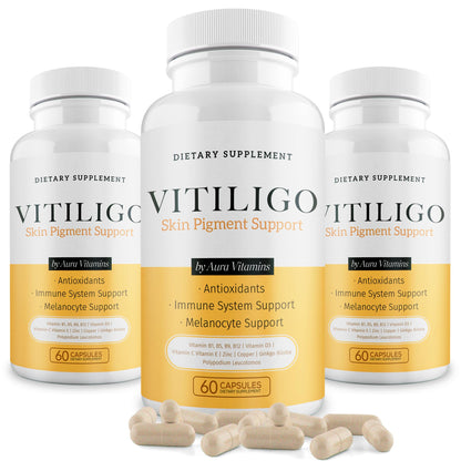 Dermawonder Vitiligo Capsules 60 Count | Effective Pigmentation Support & White Spot Reduction