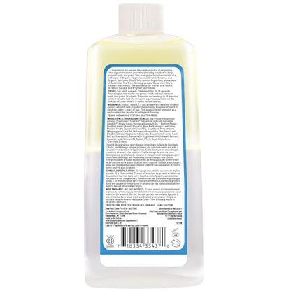 Desert Essence Coconut Oil Dual Phase Pulling Rinse – Mint, 8 oz (Alcohol Free)