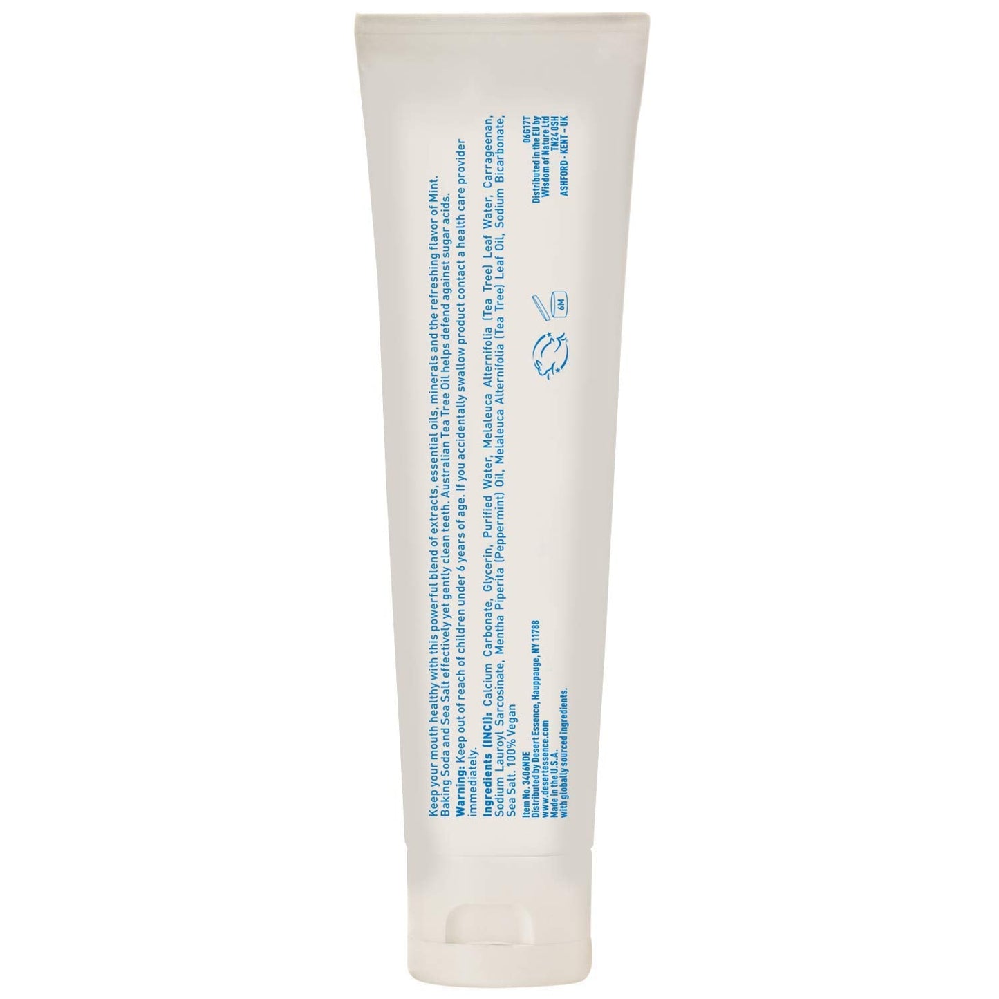 Desert Essence Tea Tree Oil Toothpaste - Mint, 6.25 oz