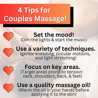 Desire Sensual Massage Oil for Date Night - All-Natural 8oz for Couples