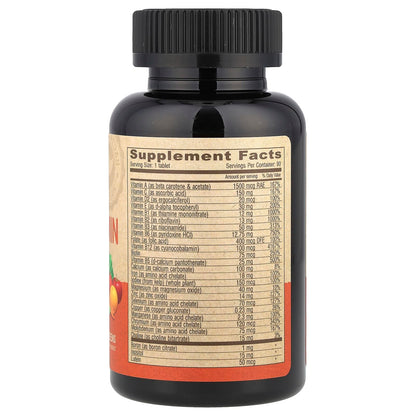 DEVA Tiny Tablets Vegan Multivitamins for Women & Men | Iron, B Complex, C, E, Zinc | Gluten Free 90 Tablets