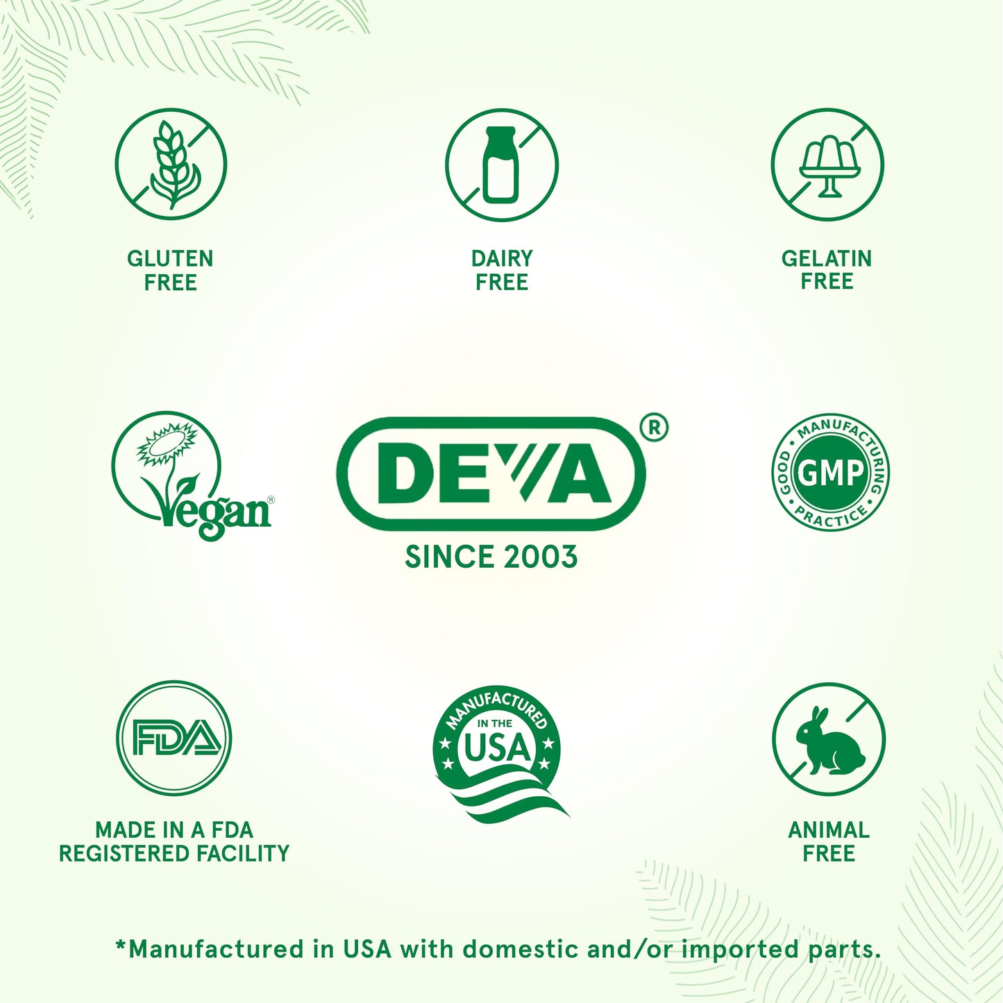 DEVA Vegan Tributyrin Supplement - 500 mg Butyrate Precursor, Gut Barrier Support, 90 Capsules per bottle (Pack of 2)