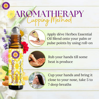 Shield & Shine - Aromatherapy Essential Oil Blend (Holy Basil, Peppermint, Lemongrass, Ginger, Ylang Ylang & Oregano) 10ml Roll-On | Deve Herbes