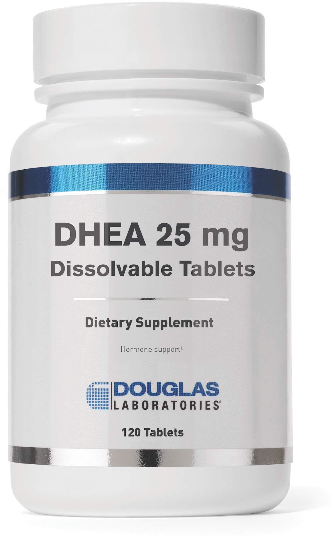 Douglas Laboratories DHEA 25 mg Dissolvable Tablets – Supports Immune Health, Brain, Bones, Metabolism & Lean Body Mass* | 120 Tablets