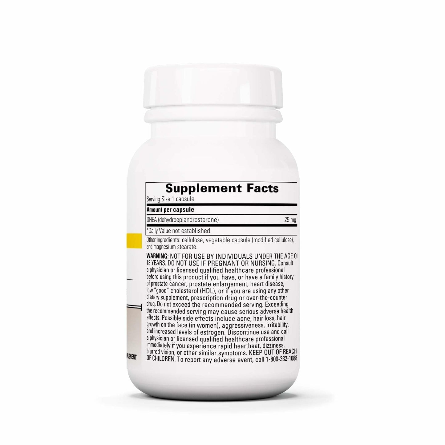 Integrative Therapeutics DHEA-25 - 60 Capsules - Vegan, Gluten-Free & Dairy-Free