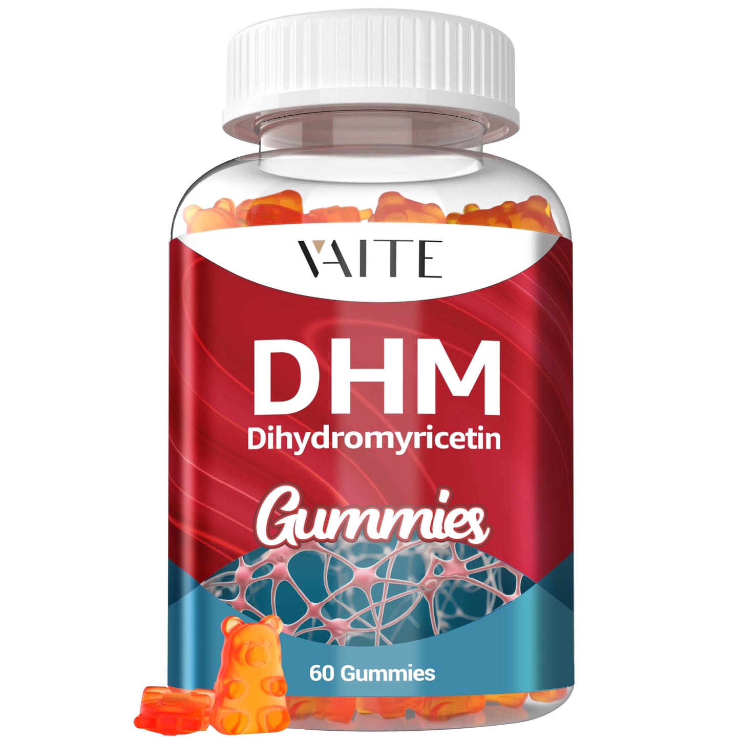 DHM 600mg Gummies – Ampelopsis Grossedentata Extract, Vegan & Non-GMO
