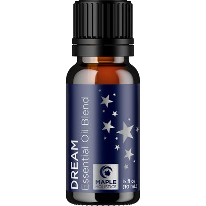 Sleep Essential Oil Blend for Diffuser | Dream Essential Oils – Lavender, Chamomile, Clary Sage & Ylang-Ylang (10mL)