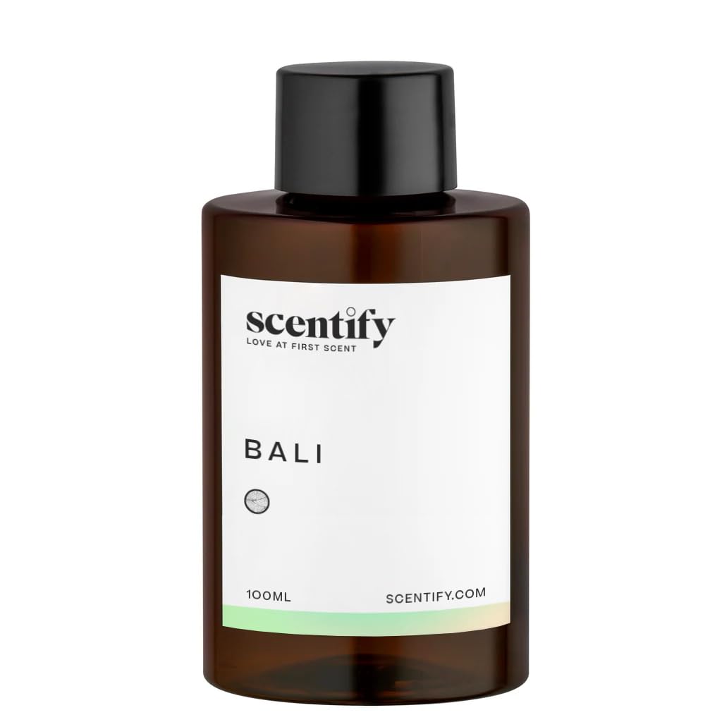 Scentify Bali Aroma Oil Refill for Diffusers – Lemon, Amber & Woody 100ml