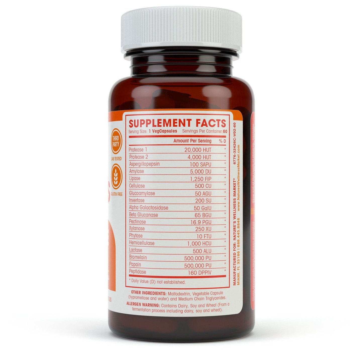 Digestive Enzymes Complete – Advanced Multi Enzyme Supplement for Better Digestion & Absorption