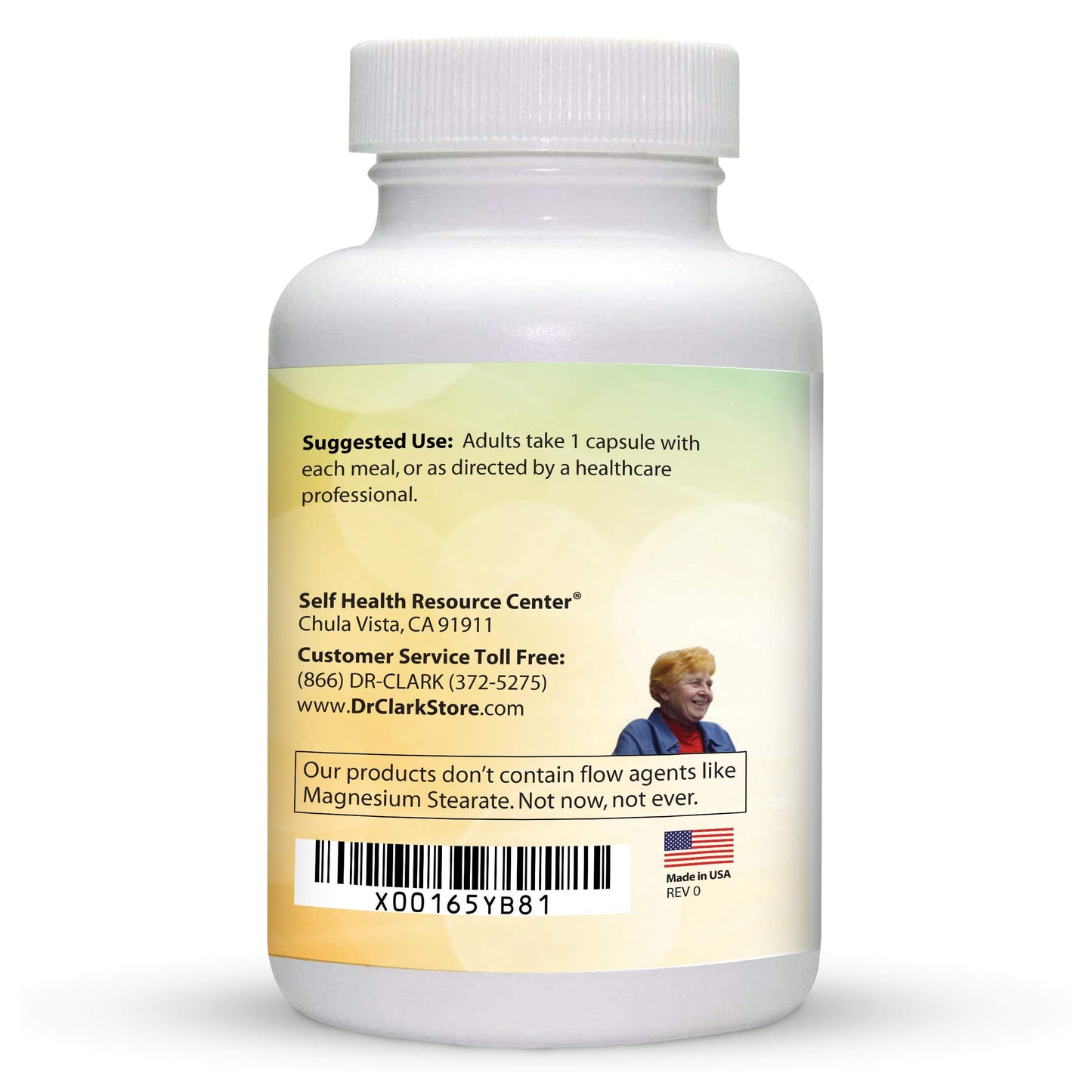 Dr. Clark Pancreatin 8X Enzyme Supplement 500mg – Digestive Enzymes for Protein, Fat & Carbs Support | 100 Gelatin Capsules