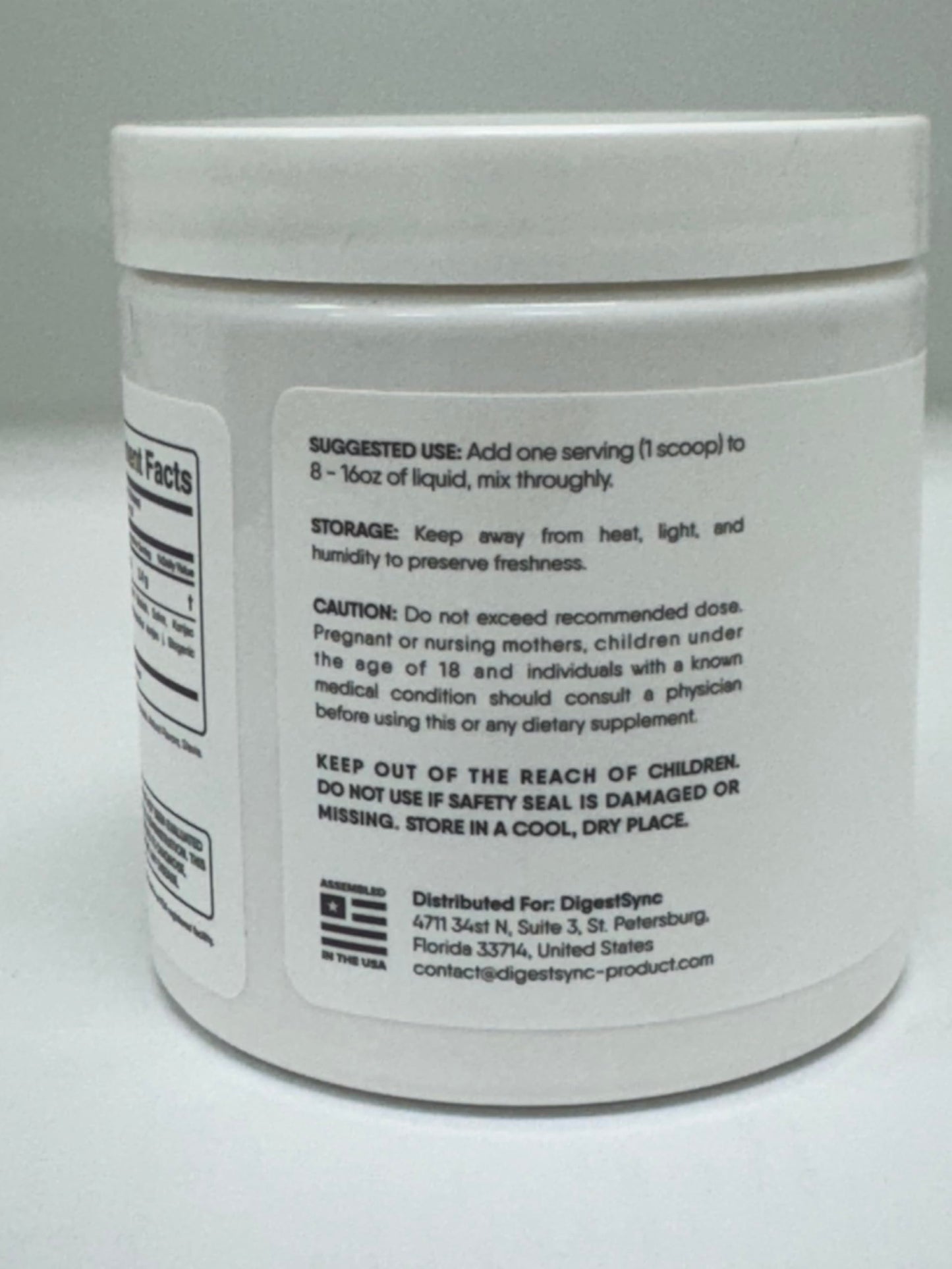 DigestSync by Nature’s NutriWave – Natural Digestive Health Powder (Bloating Relief) | 3-Month Supply