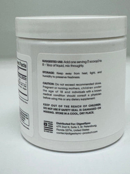 DigestSync by Nature’s NutriWave – Natural Digestive Health Powder (Bloating Relief) | 3-Month Supply