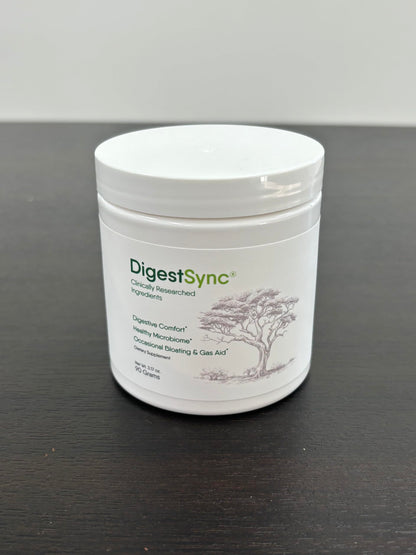 DigestSync by Nature’s NutriWave – Natural Digestive Health Powder (Bloating Relief) | 3-Month Supply
