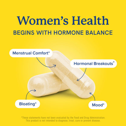 DIM 200 mg (120 Ct) | Estrogen Balance for Women & Men | Hormone Support, Menopause & PMS | Non-GMO, Vegan, Soy Free | 4 Month Supply