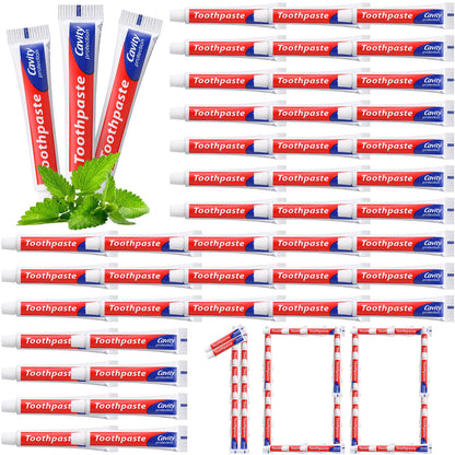 Dimsile Mini Toothpaste Bulk - Travel Size 0.35oz for Fresh Breath & Whitening
