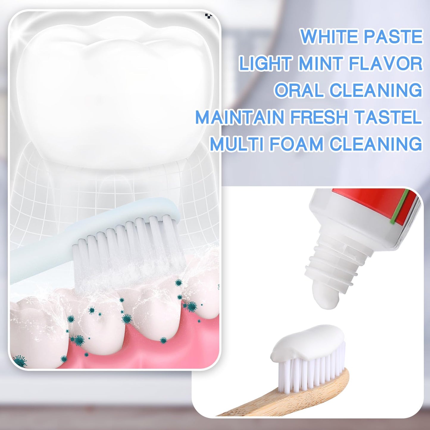 Dimsile Mini Toothpaste Bulk – Travel Size 0.35oz, 200-Pack for Bad Breath, Fresh Breath & Whitening