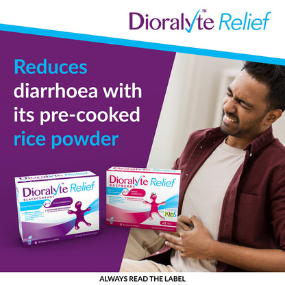 Dioralyte Blackcurrant Sachets 6 Pack – Rehydration & Electrolyte Replacement