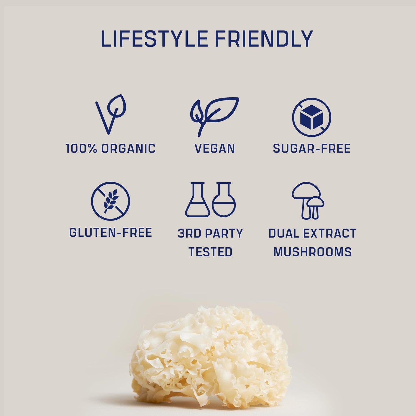DIRTEA Tremella Mushroom Powder | 2,000mg / Serving | Organic, Vegan & Non GMO | Skin Hydration & Collagen Production | High Strength Supplement | 60g - 30 Servings
