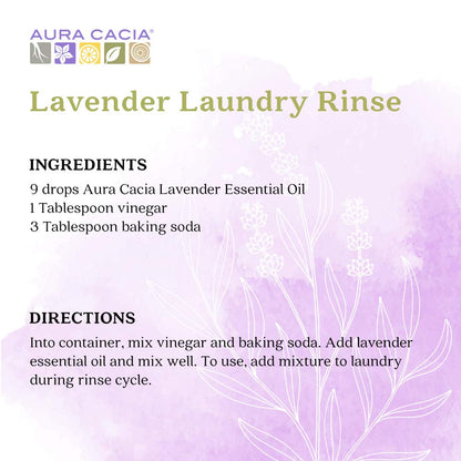 Aura Cacia Lavender Essential Oil 100% Pure Lavandula Angustifolia Oil – Aromatherapy for Diffusers, Body Care, Skincare, DIY Blends • 2 Fl Oz