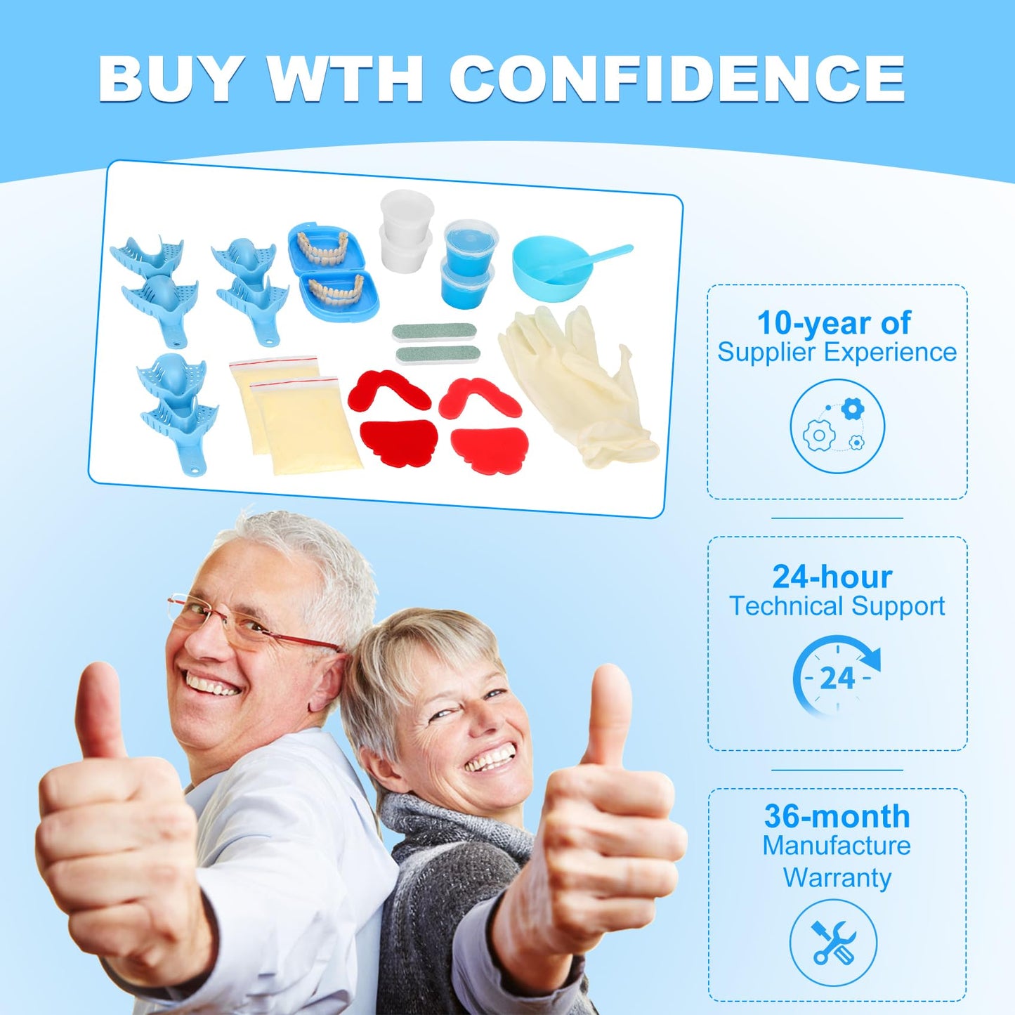 DIY Oral Care Kit at Home – 2 Full Custom Smile Sets