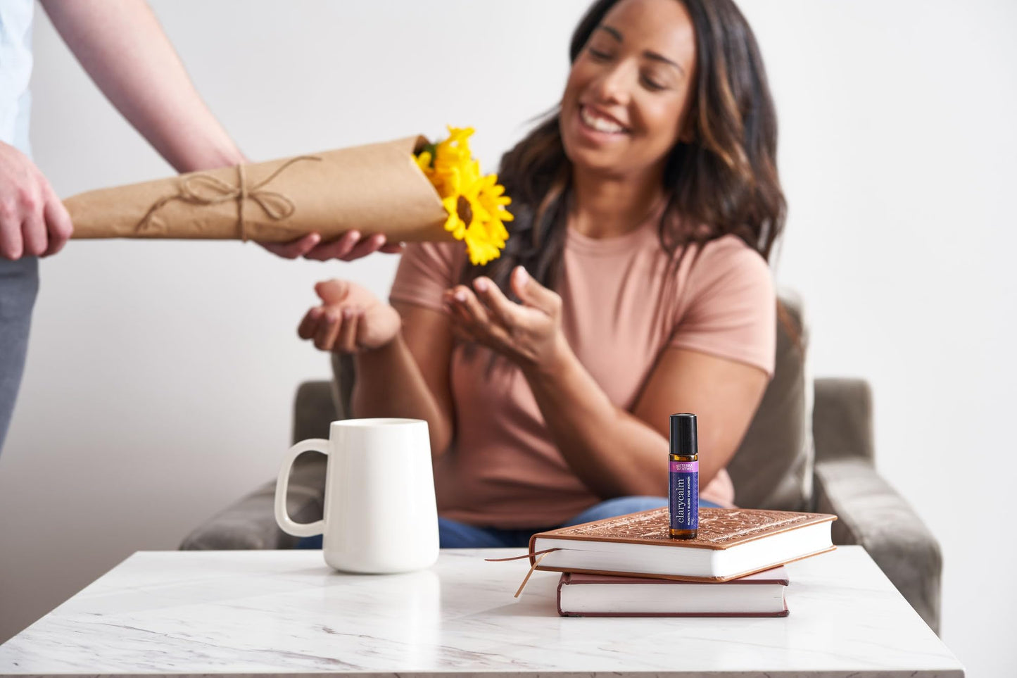 doTERRA Clary Calm Essential Oil Blend for Women - 10 ml (2 Pack) | Calming Mood Support