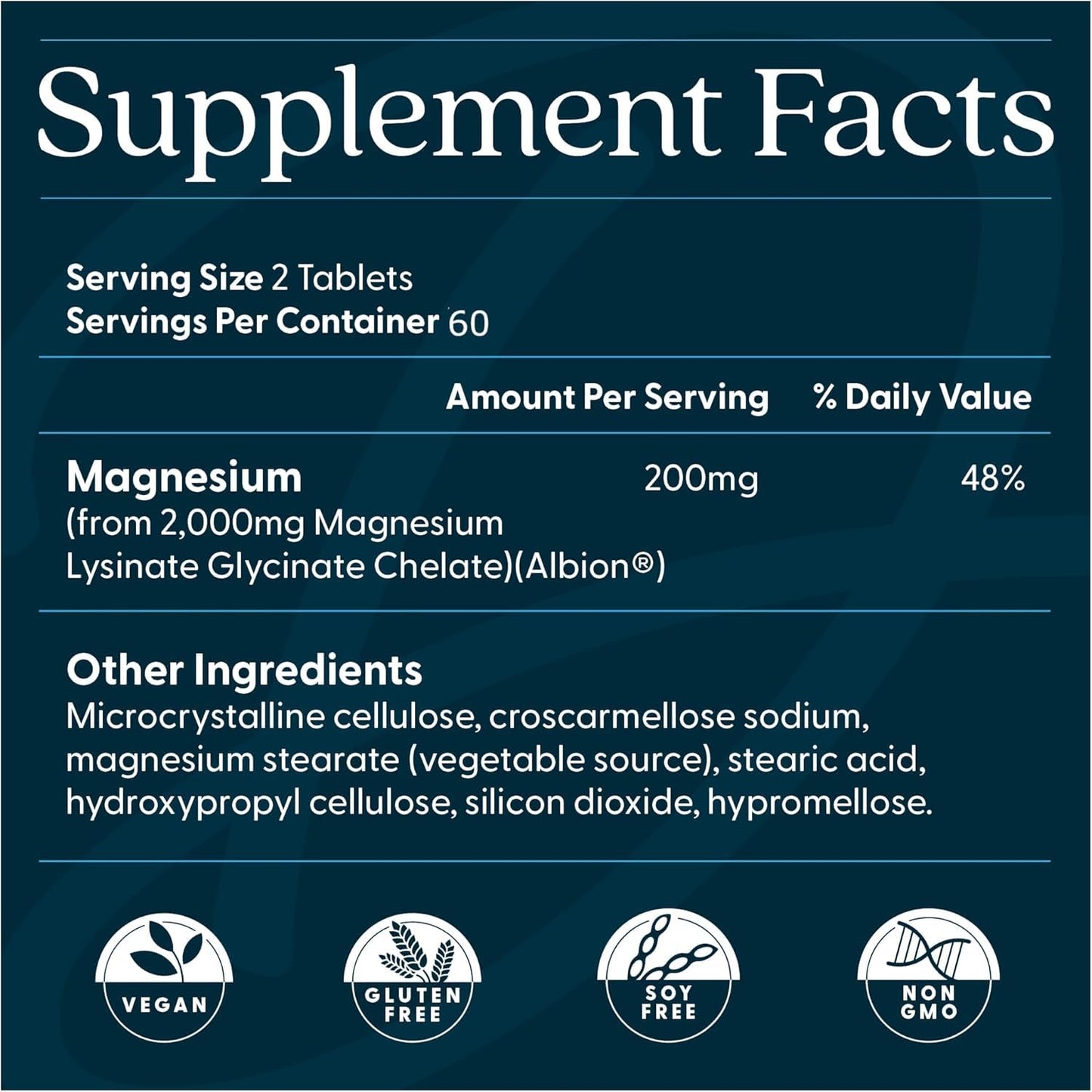Doctor’s Best High Absorption Magnesium Glycinate Lysinate – 200 mg, 120 Tablets | Sleep & Muscle Relaxation