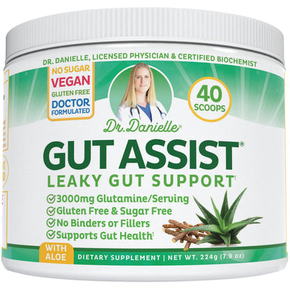Doctor Danielle Gut Assist – Doctor Formulated Gut Lining & Digestive Support Powder