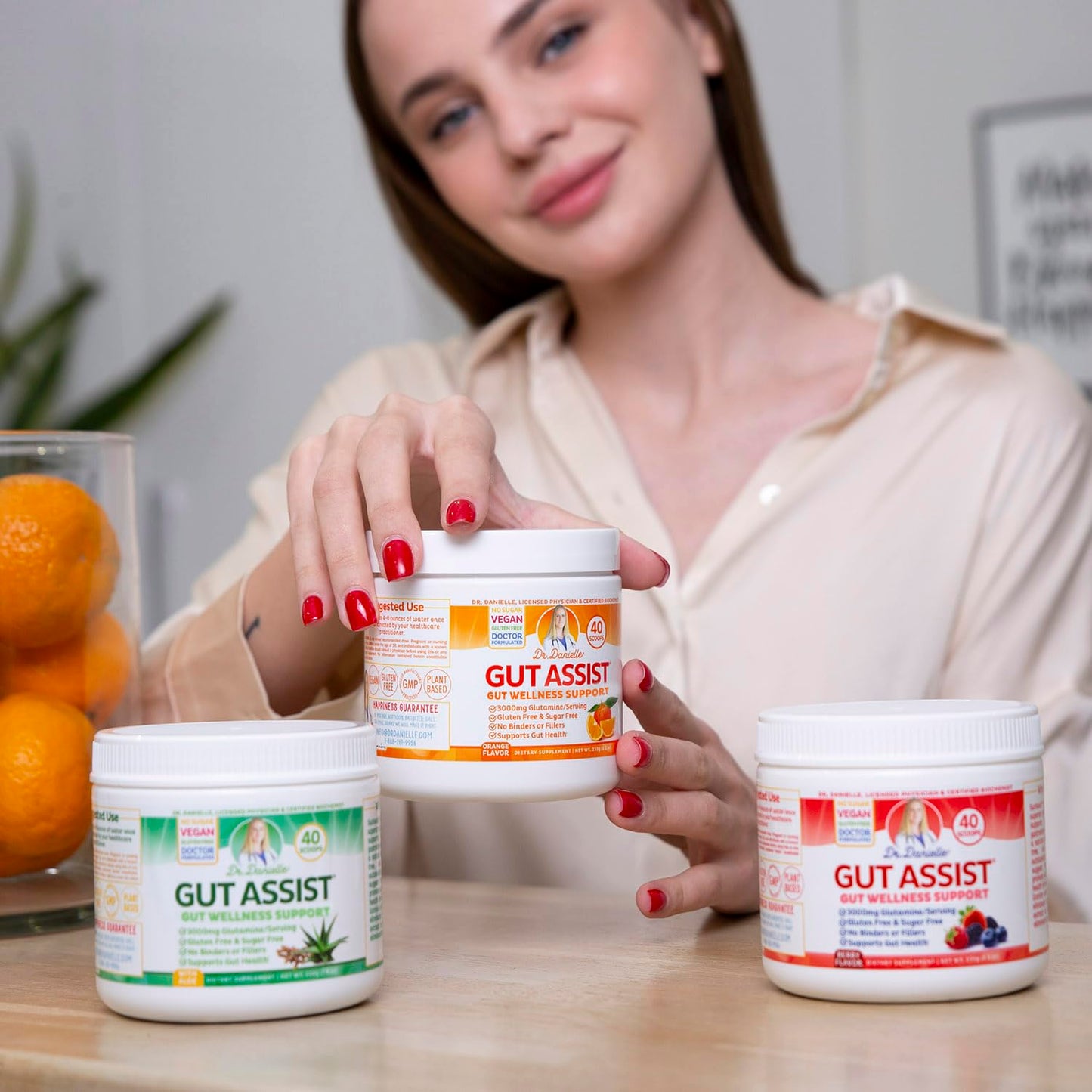 Doctor Danielle Gut Assist – Doctor Formulated Gut Lining & Digestive Support Powder