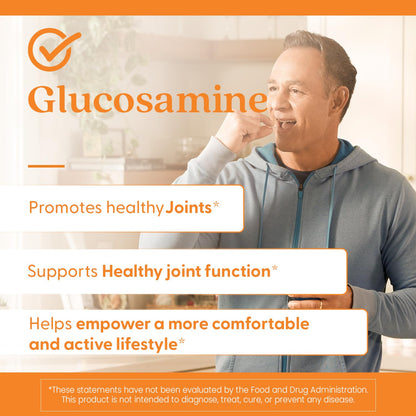 Doctor's Best Glucosamine 1500 mg – Joint Support, 180 Capsules, Non-GMO, Gluten Free, Soy Free