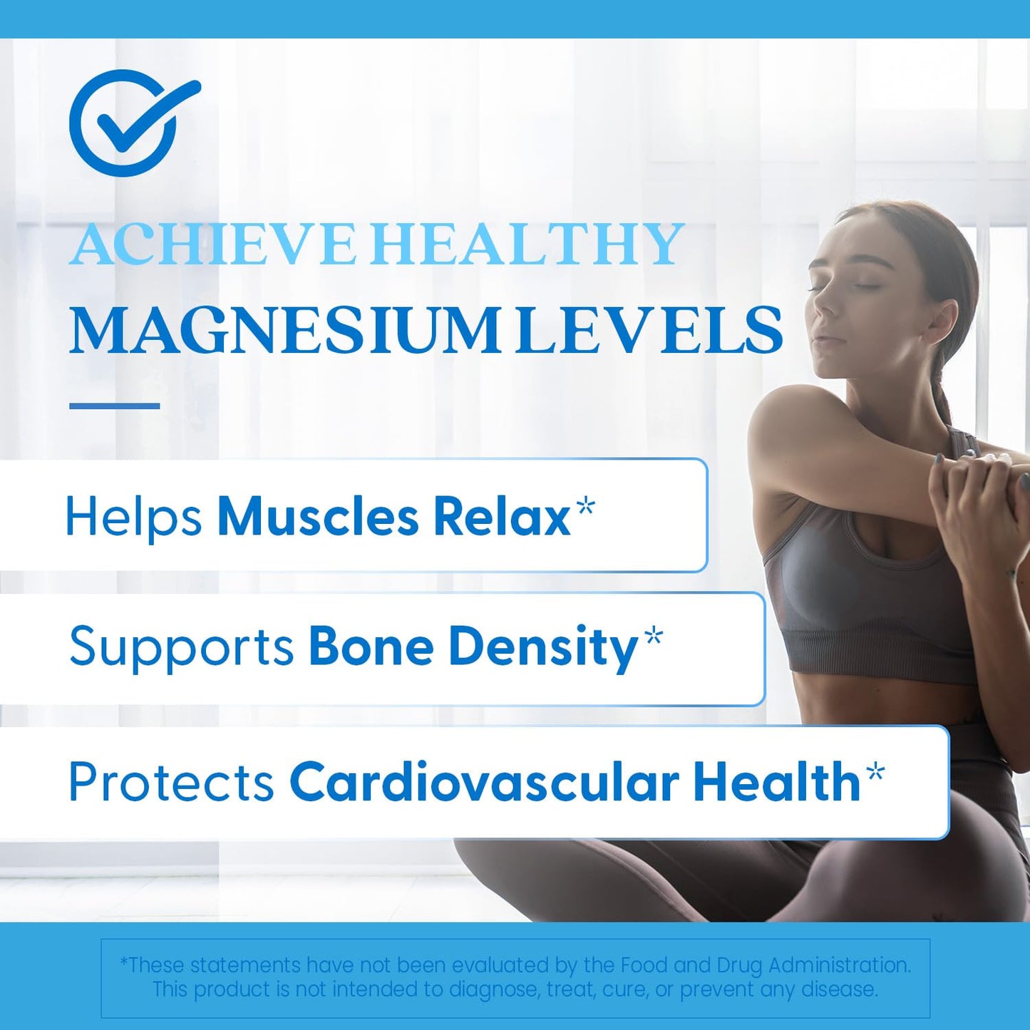 Doctor's Best High Absorption Magnesium – Lysinate Glycinate Capsule, 120 Ct