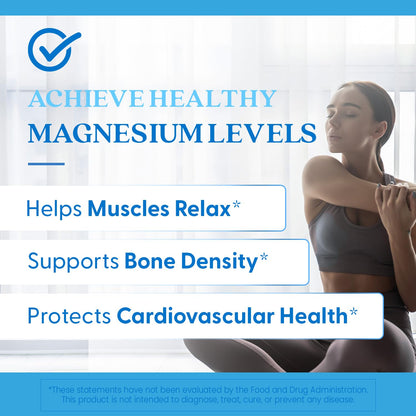 Doctor's Best High Absorption Magnesium – Lysinate Glycinate Capsule, 120 Ct