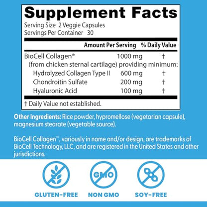 Doctor's Best Hyaluronic Acid + Chondroitin Sulfate | Joint & Skin Health