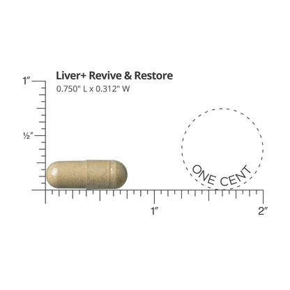 DOCTORS' PREFERRED Liver+ Revive & Restore 10-in-1 Formula with 4’LIVER & Milk Thistle | 60 Capsules