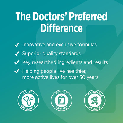 DOCTORS' PREFERRED GlucoGold with Berberine, Cinnamon, Chromium & Banaba Leaf – 90 Tablets