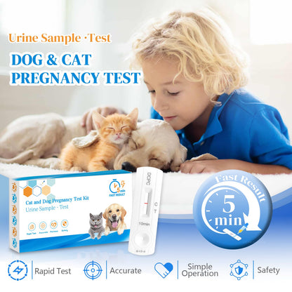 2 Pack Dog and Cat Pregnancy Test Kit — At-Home, 5–10 Minute Results