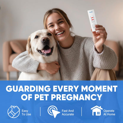 Dog Pregnancy Test Kit at Home – 15-Minute Results, High Accuracy