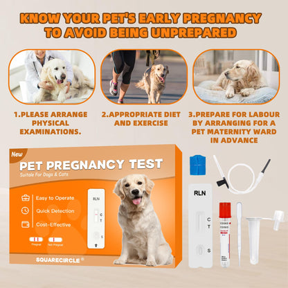 Dog Pregnancy Test Kit at Home – Early Detection, Fast & Accurate