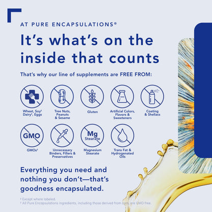 Pure Encapsulations DopaPlus — Supports Dopamine Production for Daily Brain Function* | Folate, B6 & L-5-MTHF | Non-GMO & Vegan - 180 Capsules