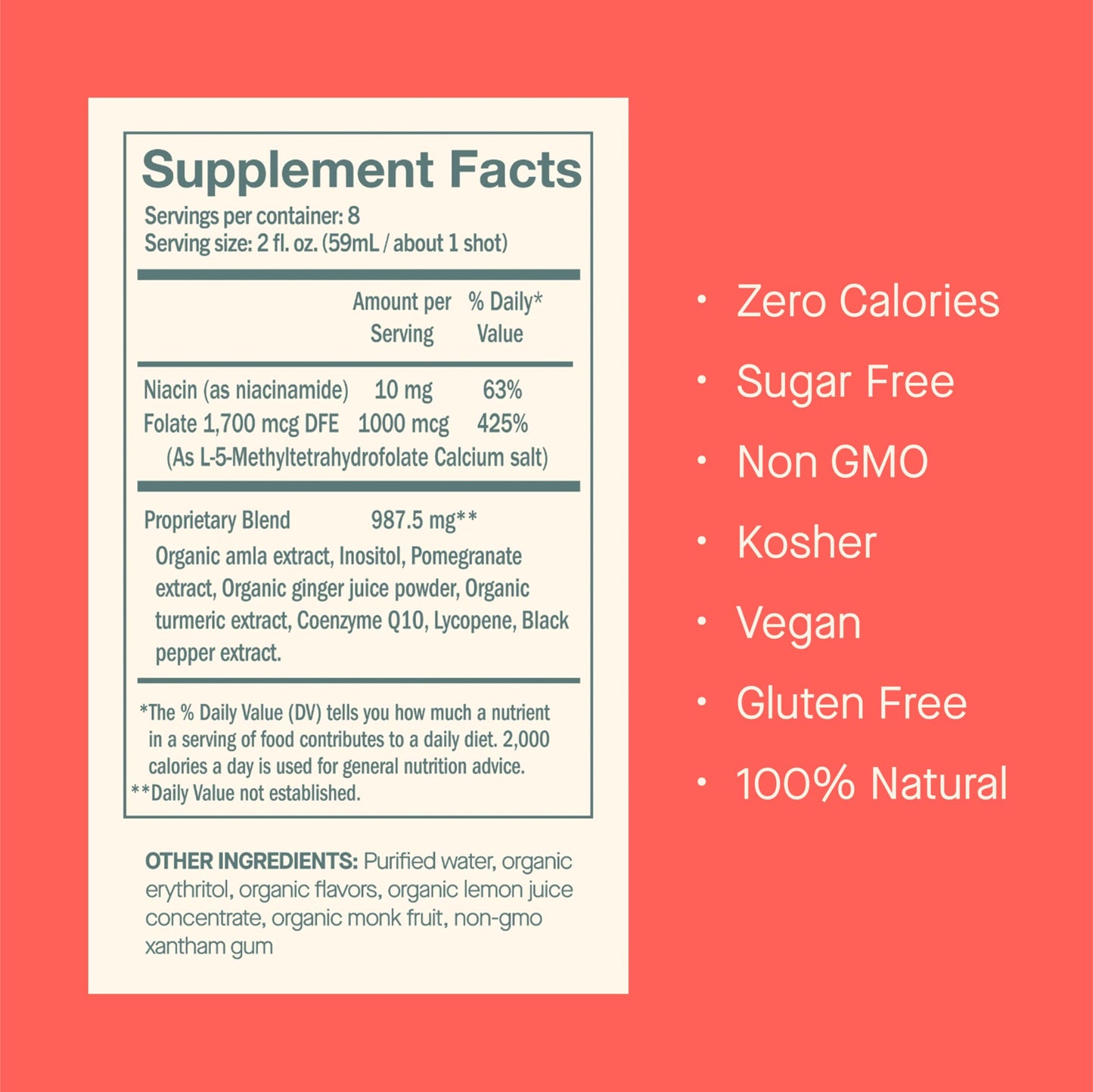 DOSE for Cholesterol – Vegan, Gluten-Free Supplement for Healthy Cholesterol & Cardiovascular Support (16oz Bottle, 6 Pack)