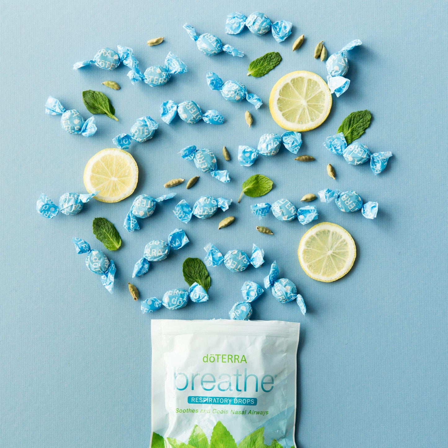 doTERRA Breathe Respiratory Drops 30 Count (2 Pack) – CPTG Essential Oils for Clear Airways