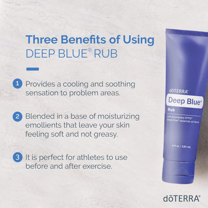 doTERRA Deep Blue Rub – Soothing Muscle Rub for Athletes