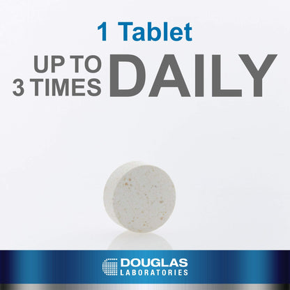Douglas Laboratories Gluten-Dairy Ultra Enzyme | Gluten & Dairy Digestion Support | 60 Chewable Tablets
