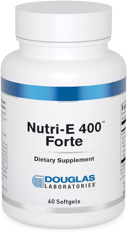 Douglas Laboratories Nutri E-400 Forte - Vitamin E Antioxidant Support | 60 Capsules